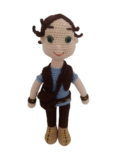 Saruhan Bebek Amigurumi Organik Oyuncak ürün görseli 1