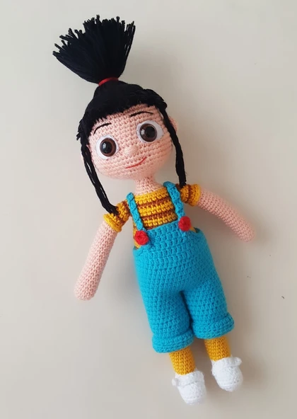 Agnes Bebek Amigurumi Organik Oyuncak ürün görseli 1