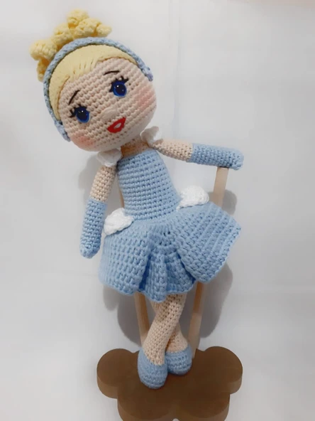 Sindirella Külkedisi Bebek Amigurumi Organik Oyuncak ürün görseli 1
