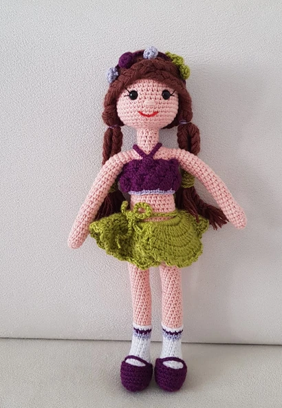 Üzüm Bebek Amigurumi Organik Oyuncak ürün görseli 1