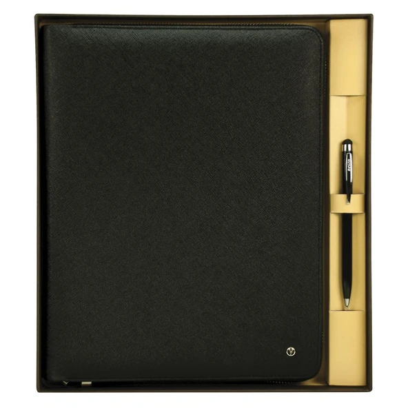 Scrikss Tablet Kılıfı + Touch Pen Tükenmez Kalem Siyah DR8113-1 ürün görseli 1