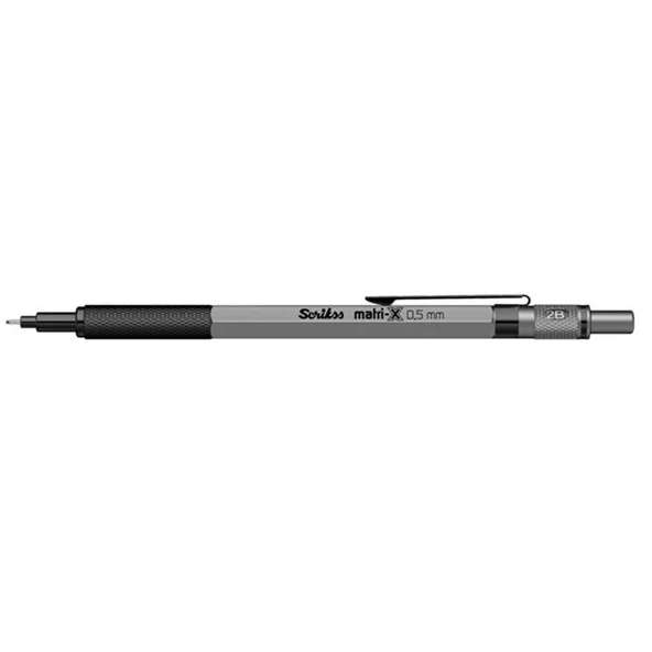 Scrikss Matri-x Versatil Kalem 0.5 mm Gri ürün görseli 1
