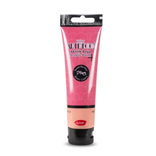Artdeco Plus Akrilik Boya 100ml Tüp Bordo 424 ürün görseli 1