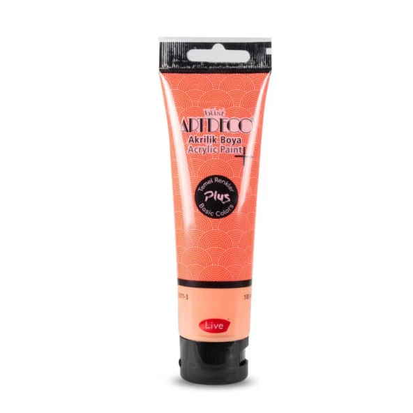 Artdeco Plus Akrilik Boya 100ml Tüp Kızıl 414 ürün görseli 1