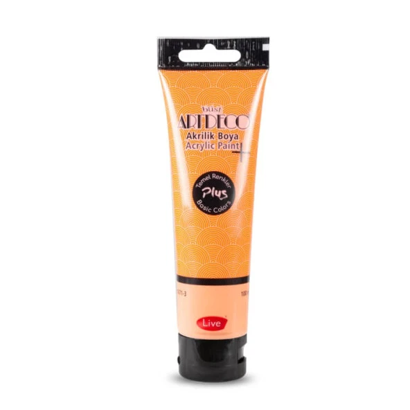 Artdeco Plus Akrilik Boya 100ml Tüp Turuncu 410 ürün görseli 1