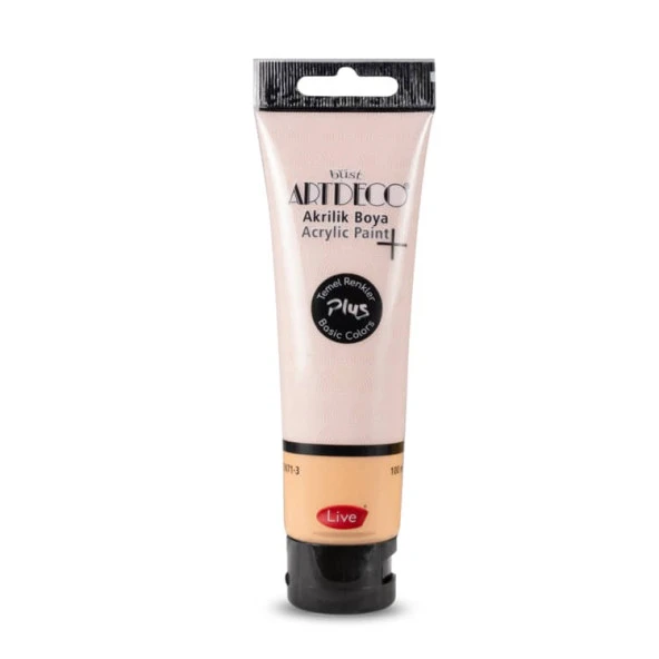 Artdeco Plus Akrilik Boya 100ml Tüp Toz Pembe 433 ürün görseli 1