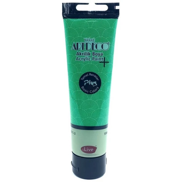 Artdeco Plus Akrilik Boya 100ml Tüp Açık Yeşil 460 ürün görseli 1