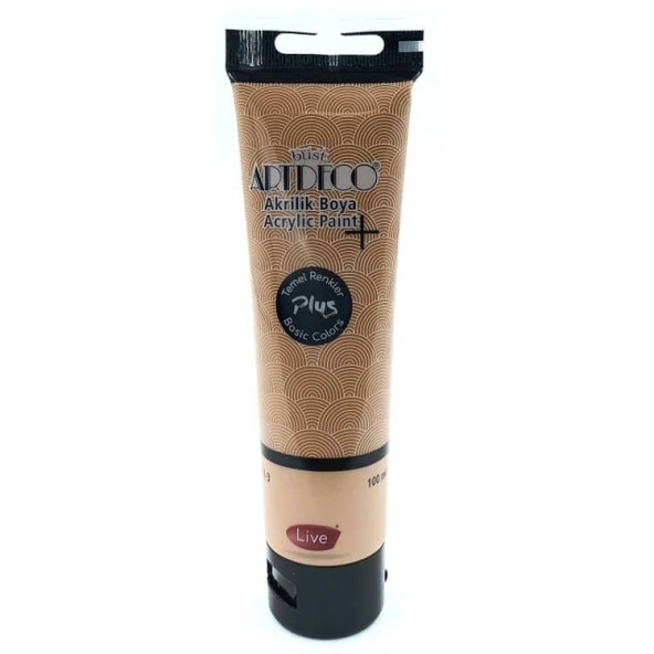 Artdeco Plus Akrilik Boya 100ml Tüp Altın Kahve 482 ürün görseli 1