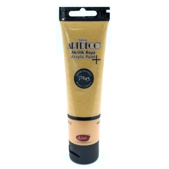 Artdeco Plus Akrilik Boya 100ml Tüp Napoli Sarısı 475 ürün görseli 1