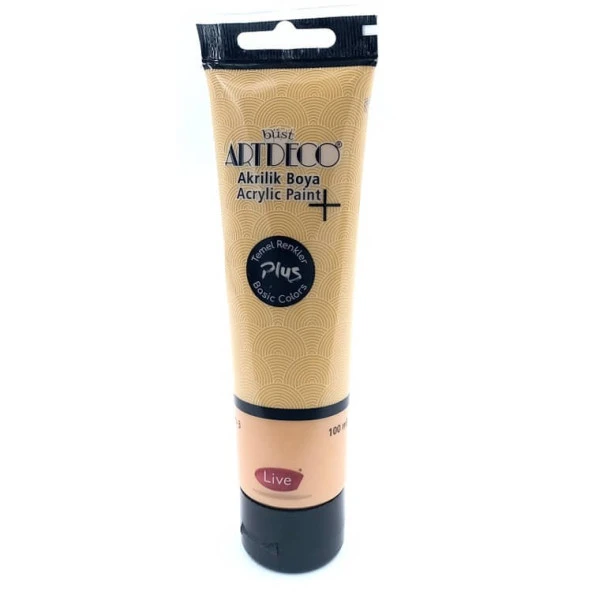 Artdeco Plus Akrilik Boya 100ml Tüp Okre 480 ürün görseli 1