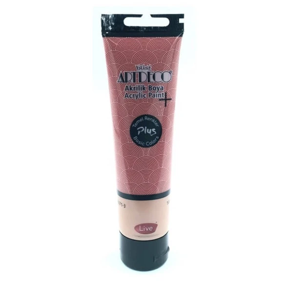 Artdeco Plus Akrilik Boya 100ml Tüp Oksit Kırmızı 490 ürün görseli 1