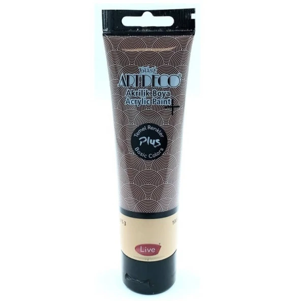 Artdeco Plus Akrilik Boya 100ml Tüp Toprak Kahve 486 ürün görseli 1