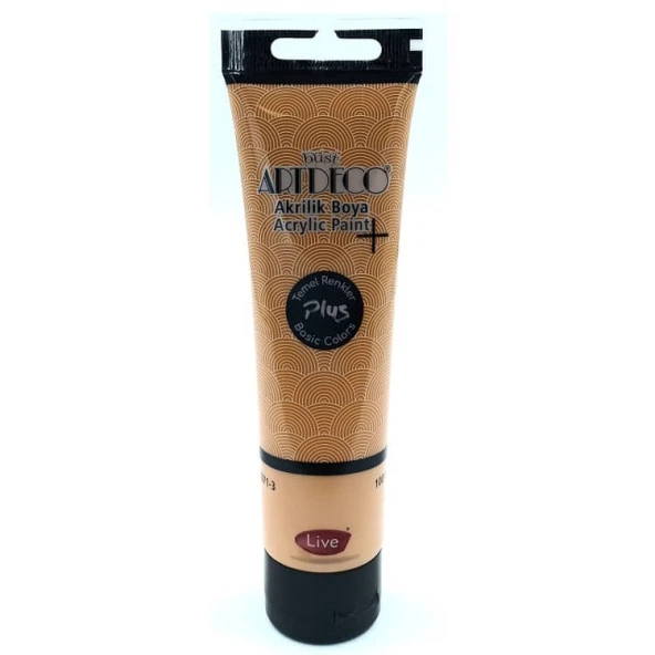 Artdeco Plus Akrilik Boya 100ml Tüp Okre Kahve 484 ürün görseli 1