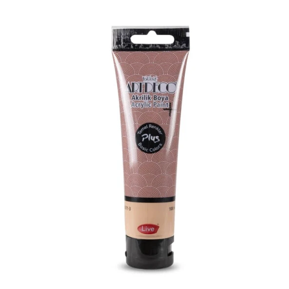 Artdeco Plus Akrilik Boya 100ml Tüp Kızıl Kahve 488 ürün görseli 1