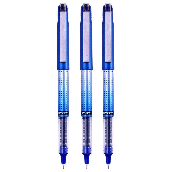 Uni-ball Eye Needle 0.5 İğne Uçlu Kalem 3lü Mavi ürün görseli 1