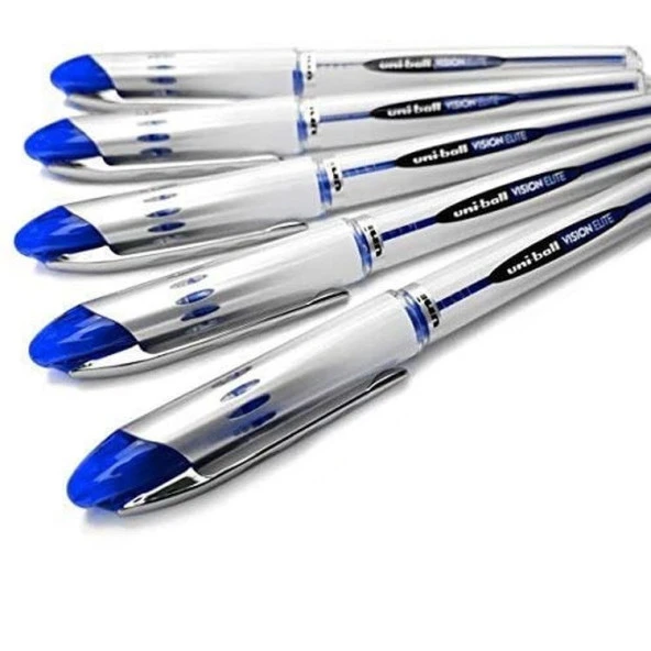 Uni-ball Vision Elite 0.8 Roller Kalem 5li Mavi ürün görseli 1