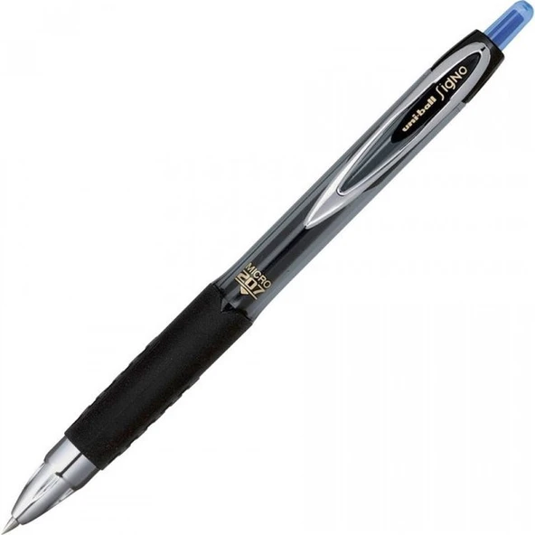 Uni-ball Signo 207 Micro 0.5 Mekanik Jel Kalem Mavi ürün görseli 1
