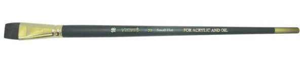 Vincent 20 Serisi Sentetik Samur Kısa Kıllı Yassı Fırça No:24 ürün görseli 1