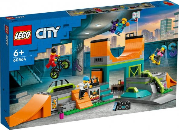 Lego City 60364 Street Skate Park ürün görseli 1