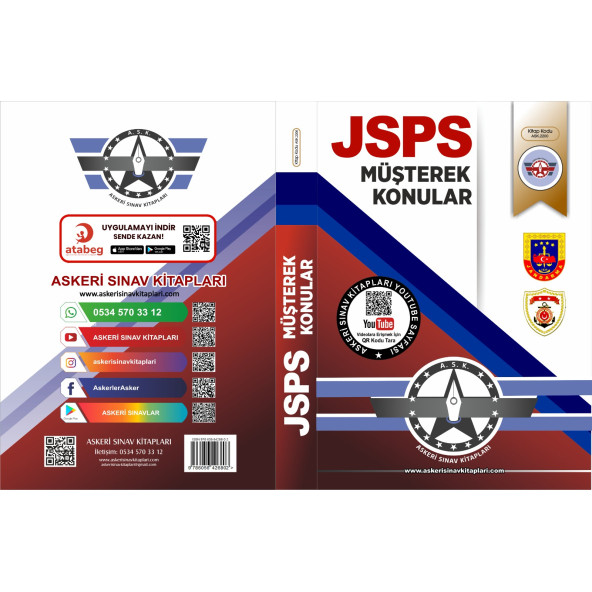 JSPS Sınavına Hazırlık Kitabı Müşterek Konular ürün görseli 1