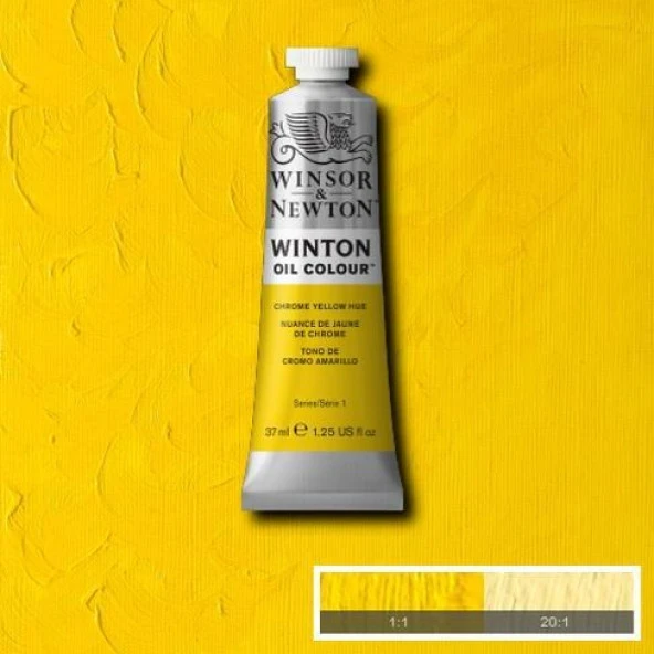 Winsor & Newton Winton Yağlı Boya 37 ml. 13 Chrome Yellow Hue ürün görseli 1