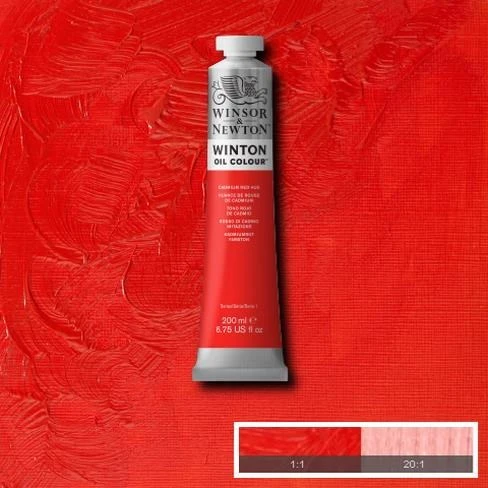 Winsor & Newton Winton Yağlı Boya 200 ml.  5 Cadmium Red Hue ürün görseli 1