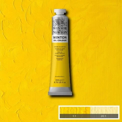 Winsor & Newton Winton Yağlı Boya 200 ml. 13 Chrome Yellow Hue ürün görseli 1