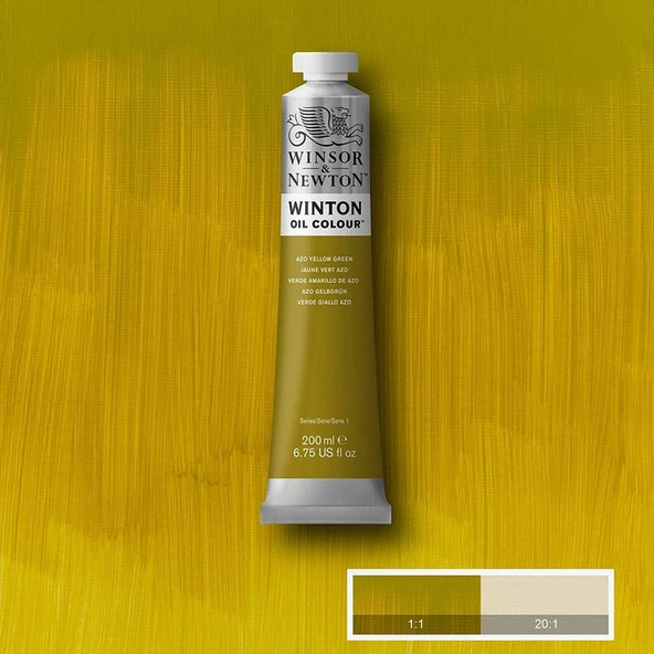 Winsor & Newton Winton Yağlı Boya 200 ml. 280 Azo Yellow Green ürün görseli 1