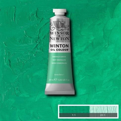 Winsor & Newton Winton Yağlı Boya 200 ml. 18 Emerald Green ürün görseli 1