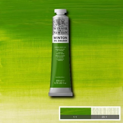 Winsor & Newton Winton Yağlı Boya 200 ml. 11 Chrome Green Hue ürün görseli 1