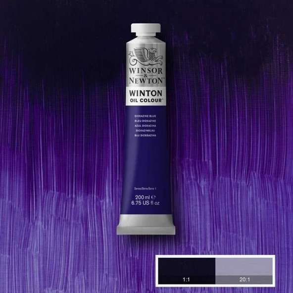 Winsor & Newton Winton Yağlı Boya 200 ml. 406 Dioxazine Blue ürün görseli 1