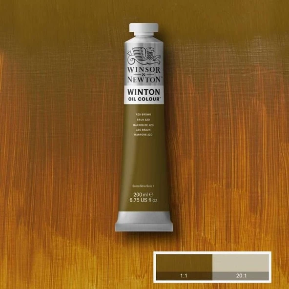 Winsor & Newton Winton Yağlı Boya 200 ml. 389 Azo Brown ürün görseli 1