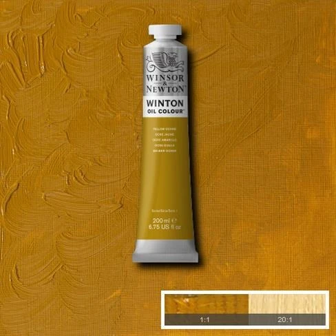 Winsor & Newton Winton Yağlı Boya 200 ml. 44 Yellow Ochre ürün görseli 1