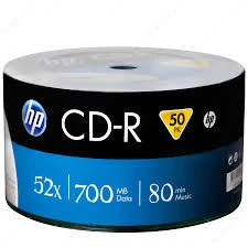 Hp Cd-R 700Mb-80Mın 52X 50 li Shrink ürün görseli 1