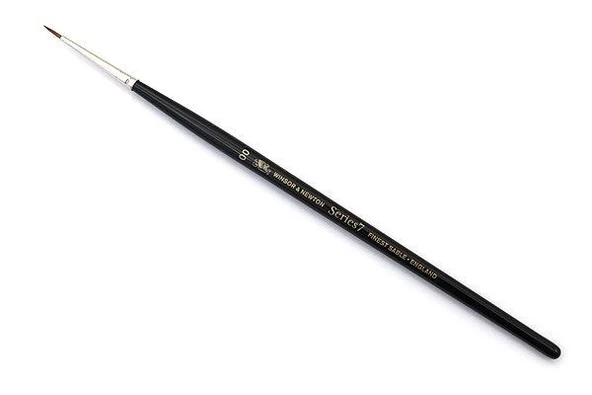 Winsor & Newton 7 Serisi Samur Tezhip Fırçası No: 00 ürün görseli 1