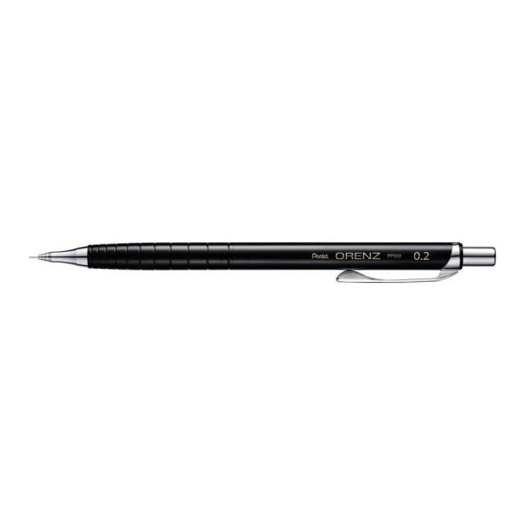 Pentel Orenz Uç Korumalı Versatil Kalem 0.2 mm Siyah XPP502-AX ürün görseli 1