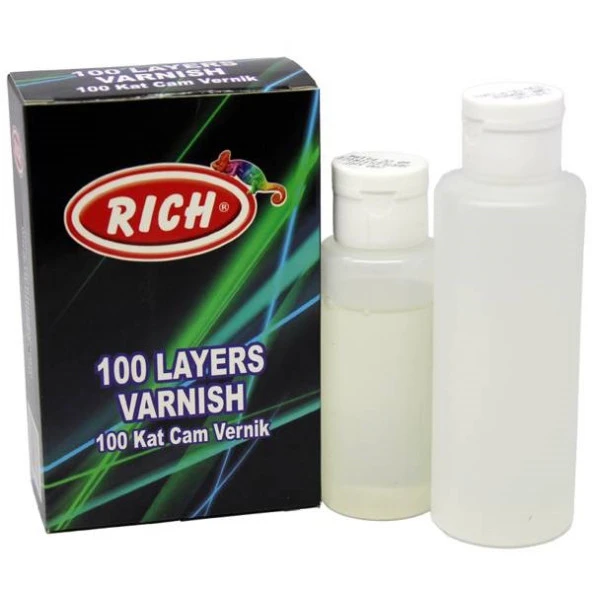 Rich 100 Kat Cam Vernik (120+60 cc.) ürün görseli 1