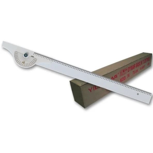 Yıldızlar Plastik Oynar Başlıklı T Cetveli 75 cm. ürün görseli 1