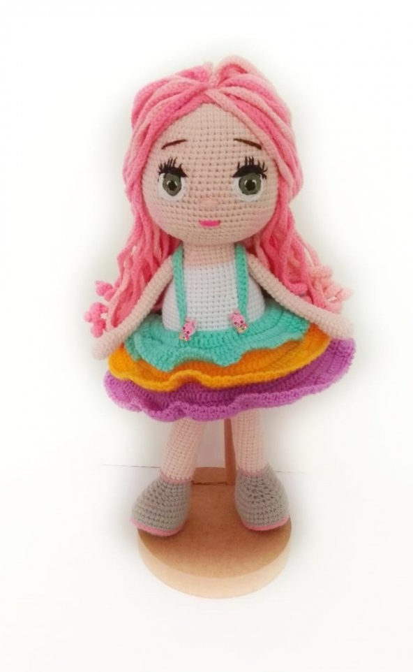 Pembiş Bebek Amigurumi Organik Oyuncak ürün görseli 1
