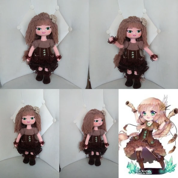 Gülşen Bebek Amigurumi Organik Oyuncak ürün görseli 1