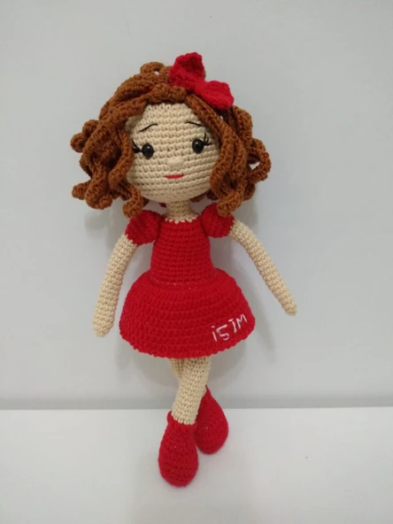 İsim Bebek Amigurumi Organik Oyuncak ürün görseli 1