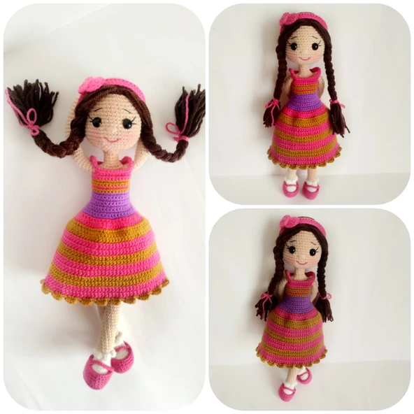 İspanyol Bebek Amigurumi Organik Oyuncak ürün görseli 1