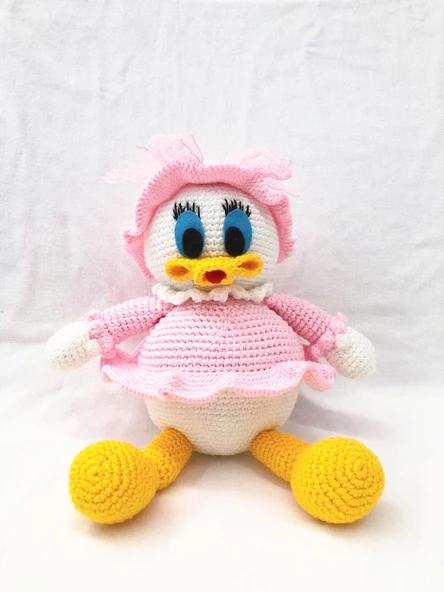 Duffy Duck Amigurumi Organik Oyuncak ürün görseli 1