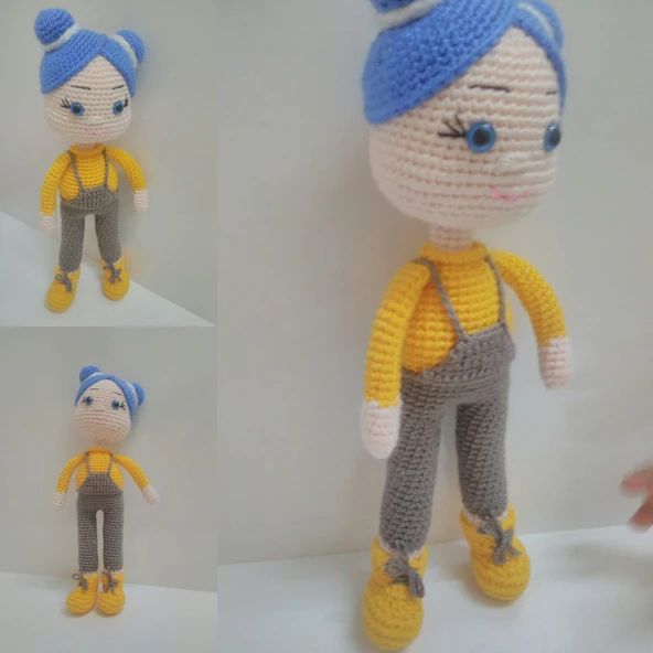 Masal Bebek Amigurumi Organik Oyuncak ürün görseli 1