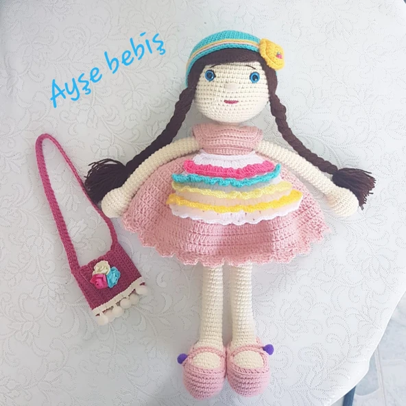 Ayşe Bebiş Amigurumi Organik Oyuncak ürün görseli 1