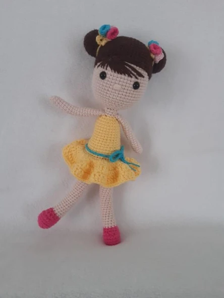 Chole Bebek Amigurumi Organik Oyuncak ürün görseli 1