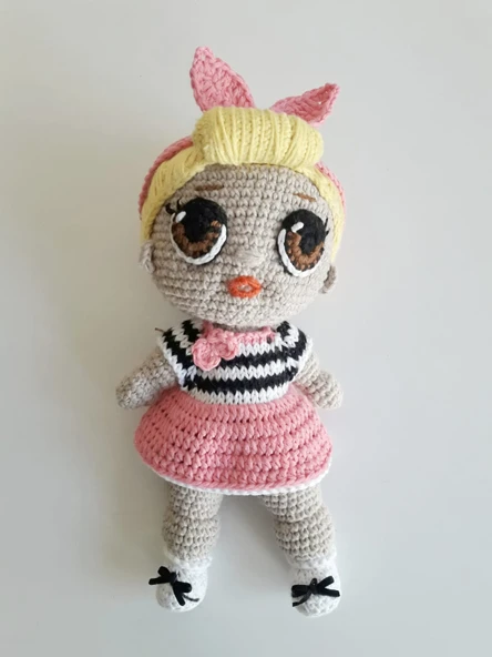 Lol Sis Swing Amigurumi Organik Oyuncak ürün görseli 1