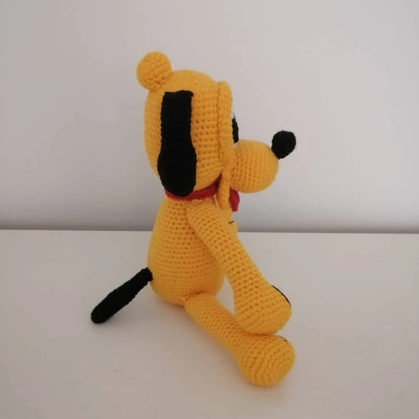 Pluto Amigurumi Organik Oyuncak - Resim 2