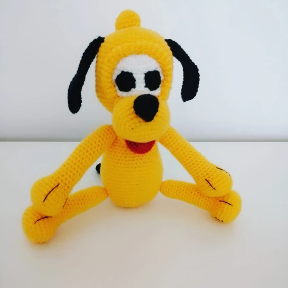 Pluto Amigurumi Organik Oyuncak ürün görseli 1