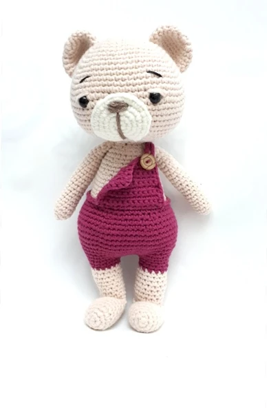 Ayıcık Danny Amigurumi Organik Oyuncak ürün görseli 1